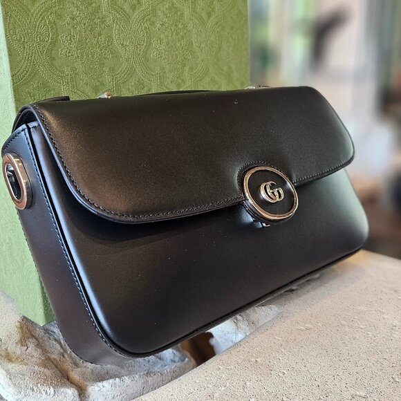 Petite GG mini shoulder bag  739722 AABSG 1000  U - Picture 4 of 11